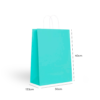 Sacola Papel 30x40x13,5cm 2005 Tiffany 10 unidades - Imagem 2