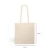 Sacola Algodão 37x41cm 1783 Natural Claro 10 unidades - Image 2