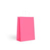 Sacola Papel 18x25x9,5cm 2001 Rosa 10 unidades