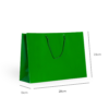 Sacola Papel 28x23x13cm 1066 Verde 10 unidades - Image 2