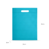 Sacola TNT 25x35x8cm 1712 Azul Claro 10 unidades - Image 2